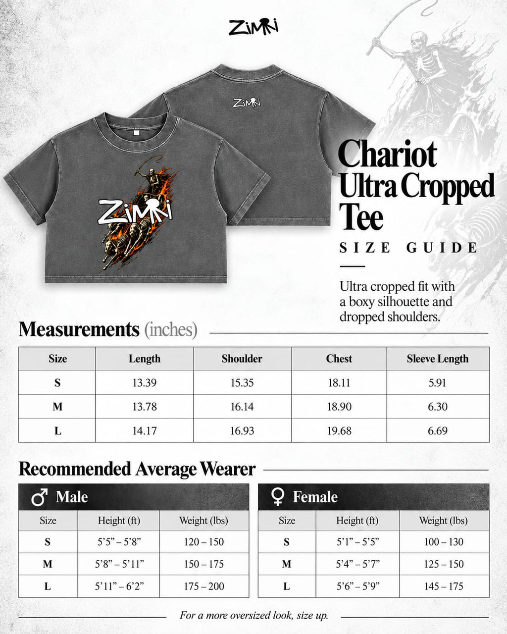 Chariot Ultra Cropped Tee