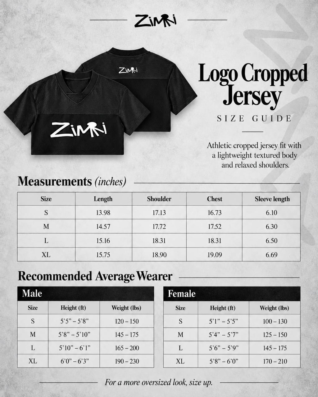 Logo Cropped Jersey
