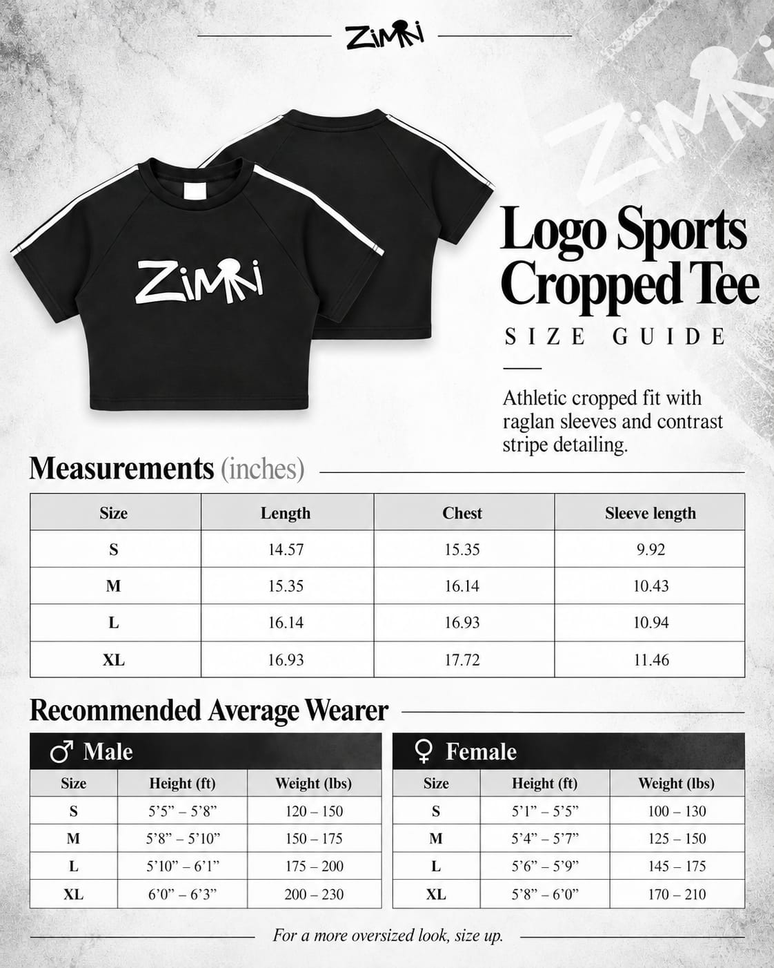 Logo Sports Cropped Tee