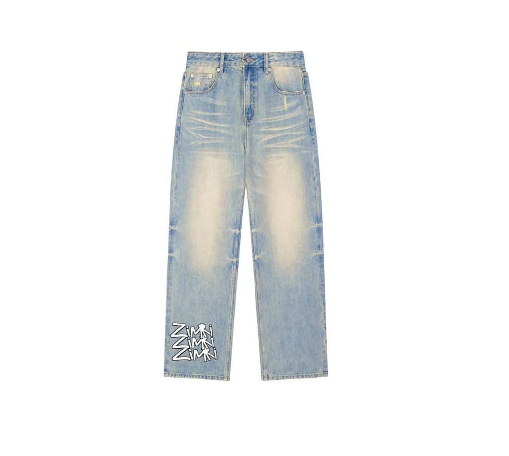 Multi-Logo Denim