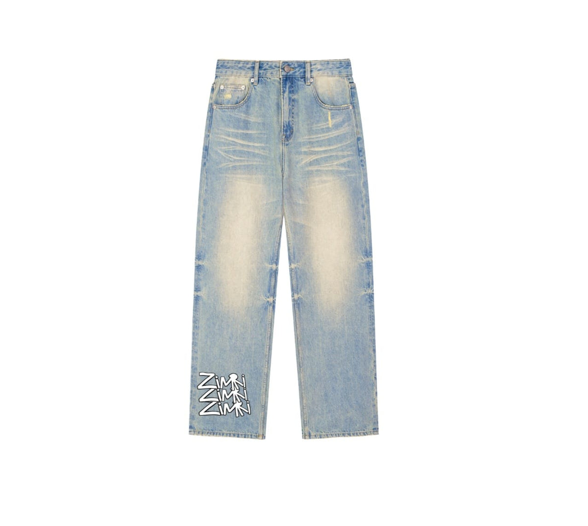 Multi-Logo Denim
