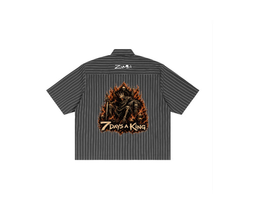 7 Days a King General Store Button Up